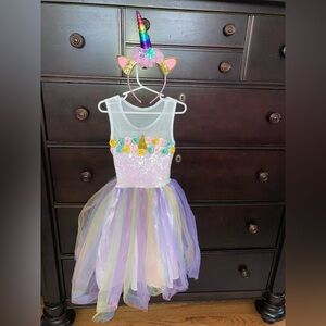UNICORN/FAIRY COSTUME NWOT